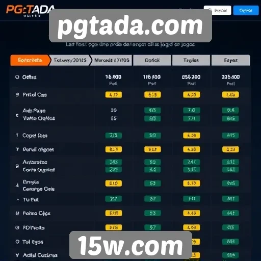 Comparativo entre pgtada.com e outros sites de jogos